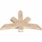Ekena Millwork Davenport Smooth Timber Gable Bracket, Douglas Fir, 48"W x 32"H x 3 1/2"D x 5 1/2"F, 16/12 Pitch GBW048X32X0406DAV00SDF - alternate 5